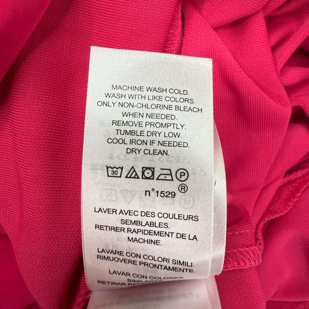 NWT Lauren Ralph Lauren Pink Zippered Self Tie Waist Sleeveless Jumpsuit Size 0 - Picture 8 of 13